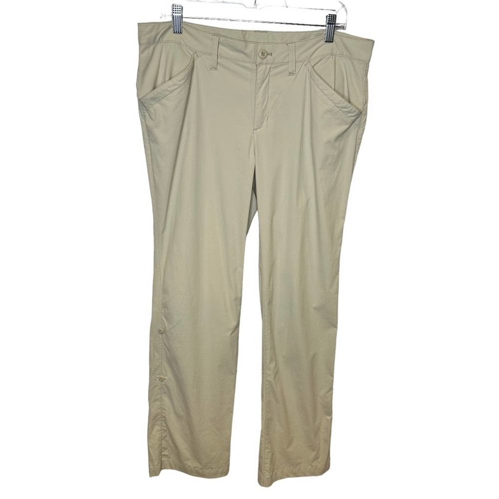 Eddie Bauer Women’s Beige Hiking Utility Track Pants Size 12